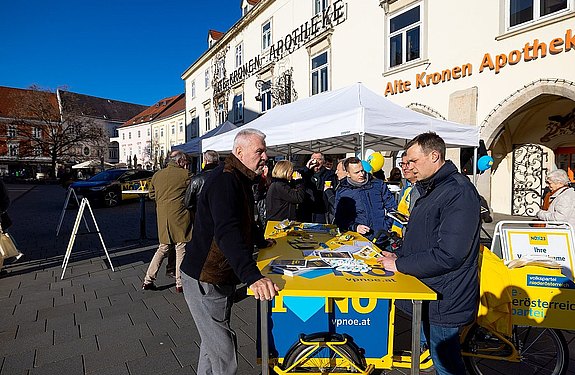 Infos zur Niederösterreich Wahl - 15 Tage für 5 Jahre 